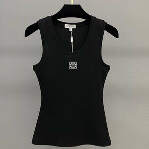 Loewe Black Fitted Tank Top